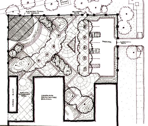 Plaza Redesign Plan Land8