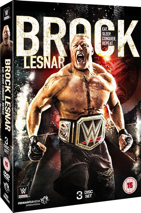 Wwe Brock Lesnar Eat Sleep Conquer Repeat Dvd Edizione Regno