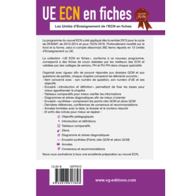 Ue Ecn En Fiches Psychiatrie Laure Al Mansour Vg Ditions