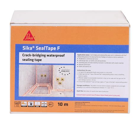 Sika Sealtape F Crack Bridging Waterproof Sealing Tape M Amazon