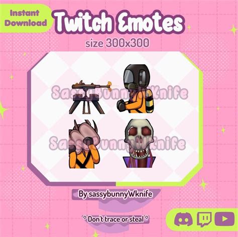 Lethal Company Emotes Update V.3 Animated / Twitch / Discord / Instant ...