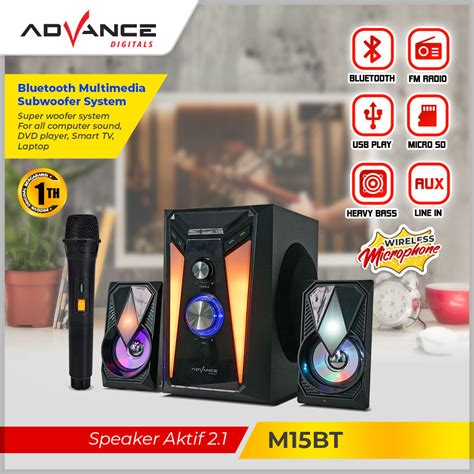 Jual Advance M Bt Speaker Stereo Bluetooth Xtra Bass Subwoofer Bisa