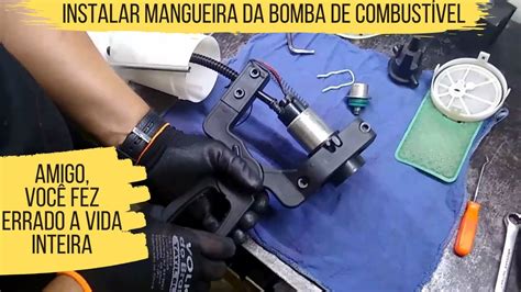 instalar a mangueira da bomba de combustível YouTube