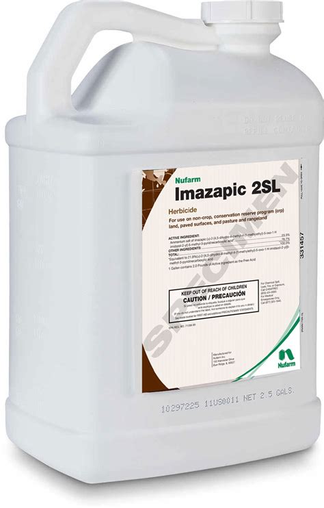 Imazapic 2sl Herbicide Plateau Nufarm Forestry Distributing North