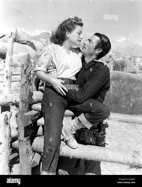 YELLOW SKY, Anne Baxter, Gregory Peck, 1949 Stock Photo - Alamy