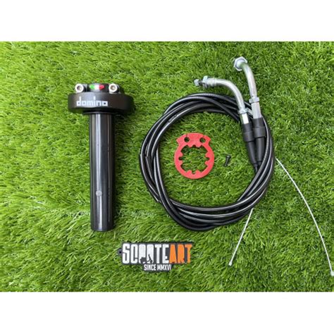 Jual Gas Spontan Domino Racing 2 Kabel Italy Universal Vespa Matic