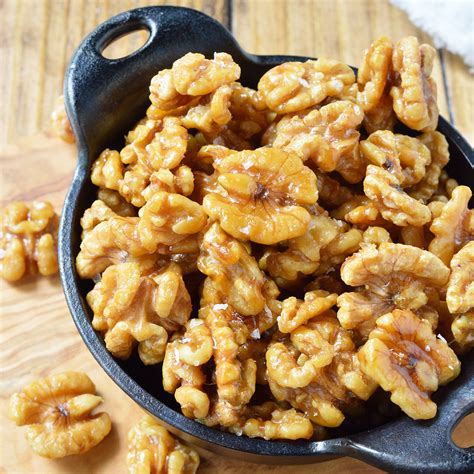 Easy Maple Glazed Walnuts Recipe Paleo Wonkywonderful