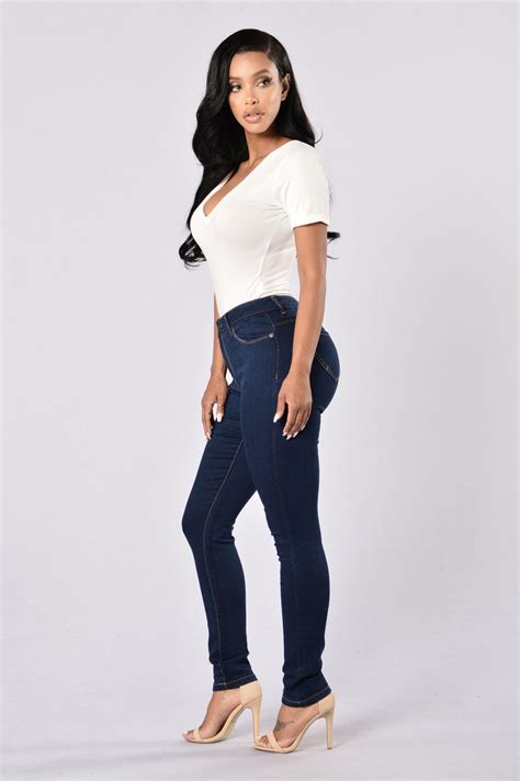 Booty Booty Booty Everywhere Shaping Denim Dark Wash Fashion Nova