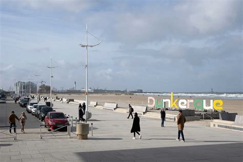 Dunkerque du centre ville à la digue de mer Schréder