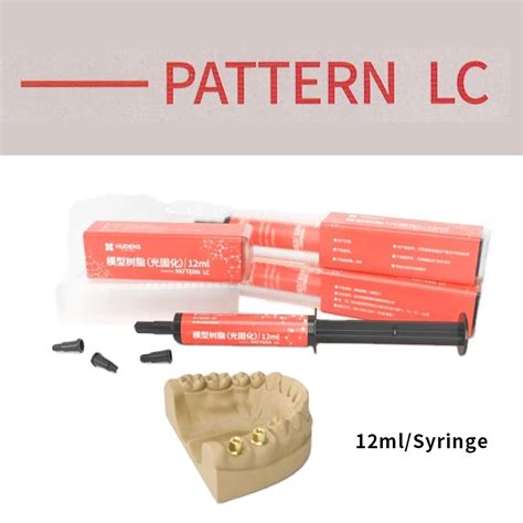 Dental Pattern Resin Lc Laboratory Material Modeling Light Curing