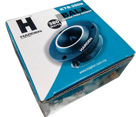 Tweeter Bala Titanium Vc Negro Harden Electromusic