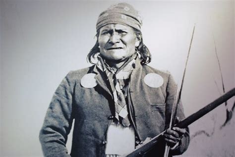 Geronimo Photo Of An Enlarged Photograph By Cs Fly Jeff Hart