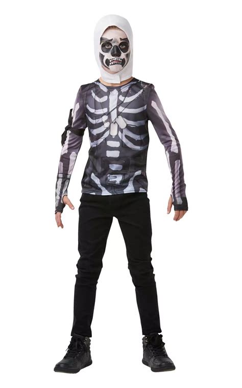 Fortnite Skull Trooper Kostume Top Str R Cm R