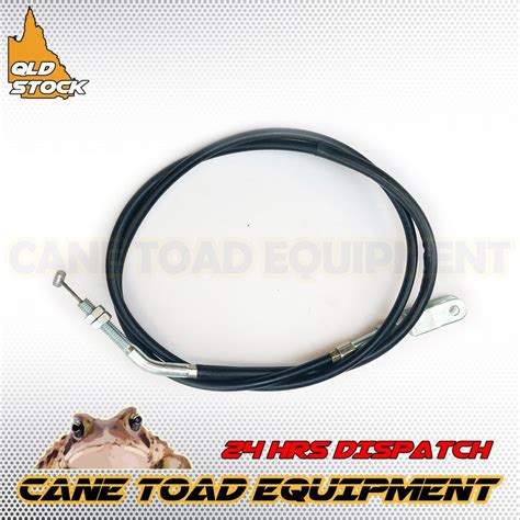 Go Kart Brake Safety Cable 145cm Long With Clevis For Solid Brake Rod