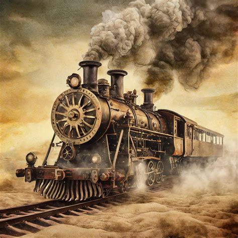 Steampunk Train by WhartonCreative on DeviantArt