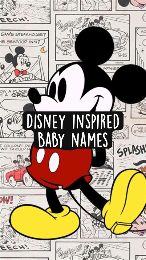 Disney inspired baby names – Artofit