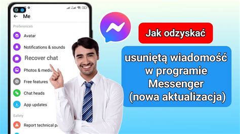 Nowy Jak Odzyska Usuni Te Wiadomo Ci Na Facebooku Messenger