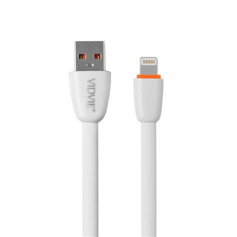 Cable Vidvie Cb Usb Lightning M White