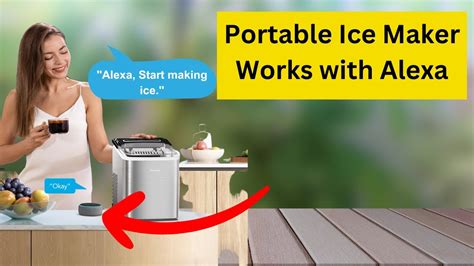 Best Portable Ice Maker 2023 Portable Ice Maker Works With Alexa Youtube