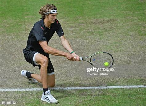 Alexander Zverev Of Germany Plays A Backhand In The Final Match Of News Photo Getty Images