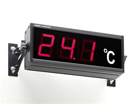 Large Digital Temperature Displays Industrial Eagle Controls Usa