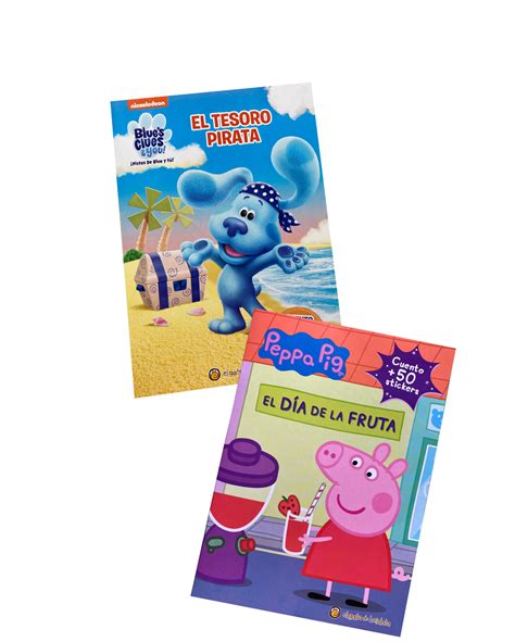 Pack Peppa Pig El día de la fruta Pistas de Blue El tesoro del pirata