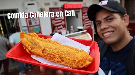 Probando Comida Callejera En Cali Colombia 🍱 Youtube