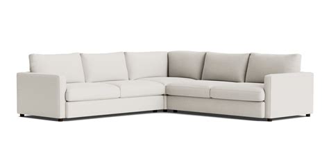 Allure Track Arm L Shaped Sectional Bassett Furniture