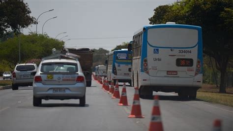 Faixas Exclusivas Para ônibus Em Vias Do Distrito Federal São Liberadas