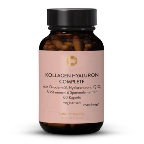 Kollagen Hyaluron Complete F R Haut Bindegewebe Kapseln