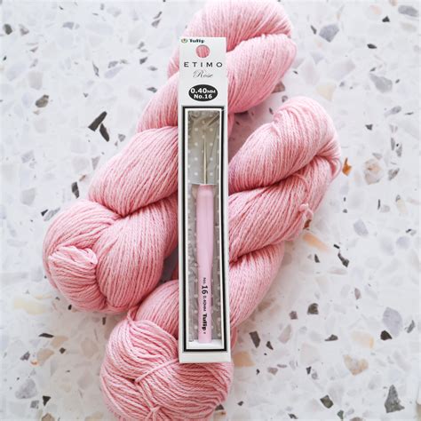 Крючок для вязания Tulip ETIMO Rose – купить за 1 346 ₽ | Yarn by Stu