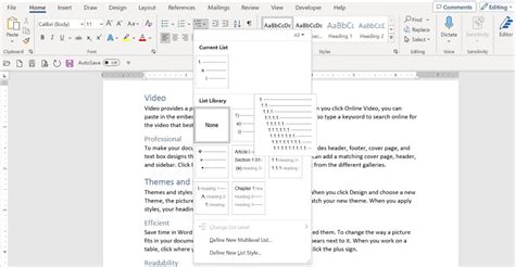 How To Create Multilevel Numbered Headings In Word Auto Assign