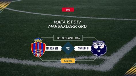 Mafa St Div Marsa Sm Vs Swieqi Braves Youtube