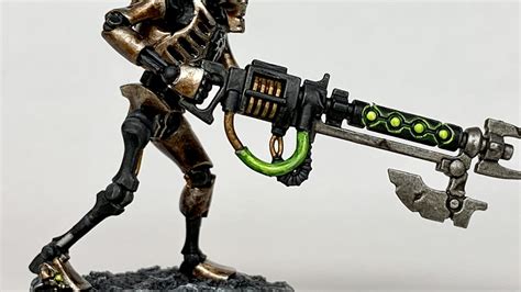 Video How To Paint The Green Glow On Necrons Weapons The Brush And