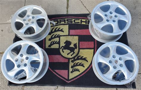 Just Restored Porsche Turbo Twist Hollow Spoke Wheels X X