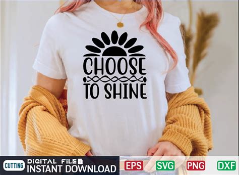 Choose To Shine Svg Graphic By Craftssvg30 · Creative Fabrica