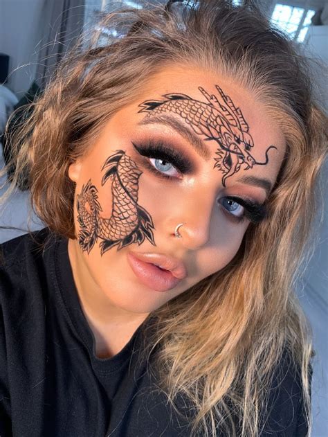 The girl with the dragon tattoo 🐉 | Makeup art, Makeup, Makeup goals