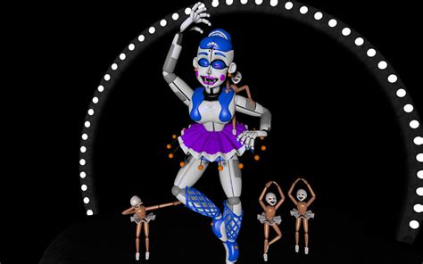 Ballora And Minireena By Justarandomgourgeist On Deviantart