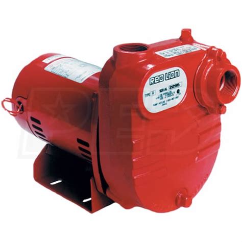 Red Lion 621810 45 GPM 1 2 HP Cast Iron Surface Effluent Pump