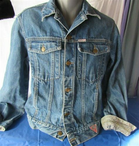 Vintage Georges Marciano For Guess Womens Jean Jacket Blue Denim Size