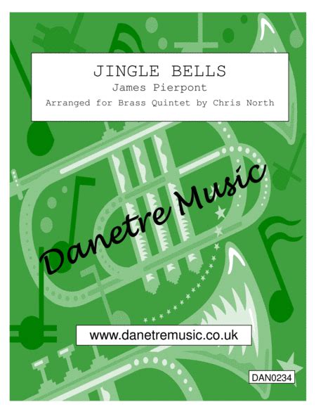 Jingle Bells Brass Quintet Arr Chris North Sheet Music James