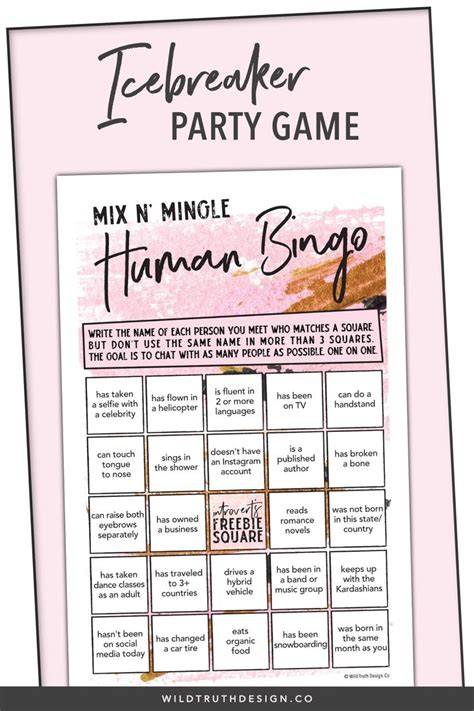 Party Printable Games