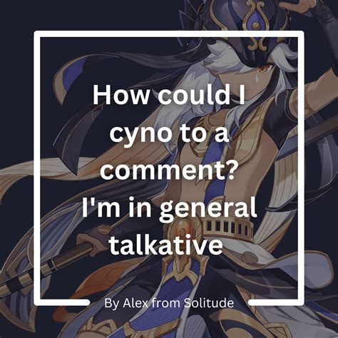 The Most Liked Cyno Jokes From My Last Post Genshin Impact Hoyolab