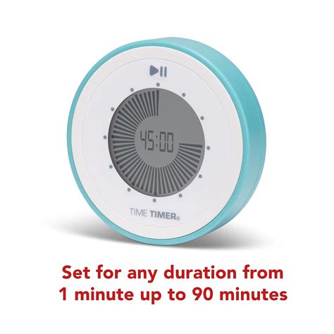 Time Timer Twist 90 Minute Digital Countdown Clock For