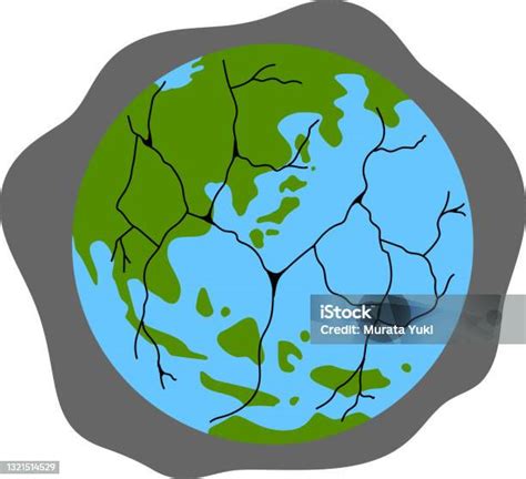 bumi  tercemar lingkungan ilustrasi stok  gambar