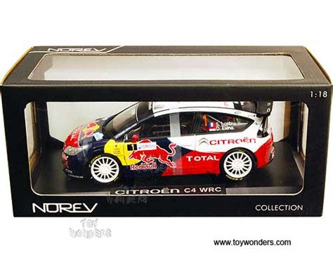 WinnerRallyed Alsace2010Loeb Elena Citroen C4 WRC Race Car 1 By Norev