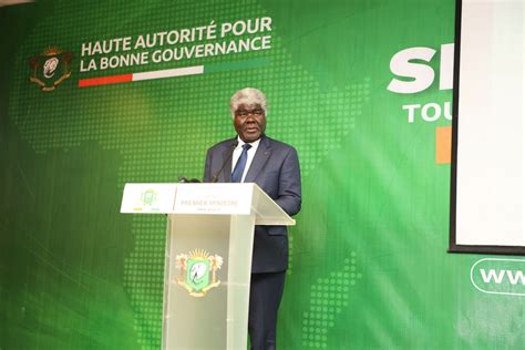 Lutte Contre La Corruption Le Premier Ministre Réaffirme L Engagement De La Côte D’ivoire à