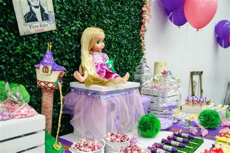 Rapunzel Tangled Birthday Party Ideas Photo 1 Of 14 Catch My Party