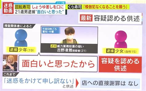 情報ライブ ミヤネ屋｜記事｜【独自解説】くら寿司の“迷惑動画”でついに逮捕 実行役だけでなく撮影と投稿した2人も…動機は「面白いと思ったから