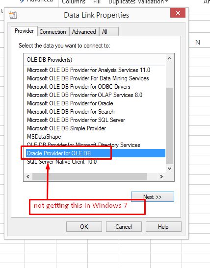 How To Connect Excel To Oracle Database On Windows Windows